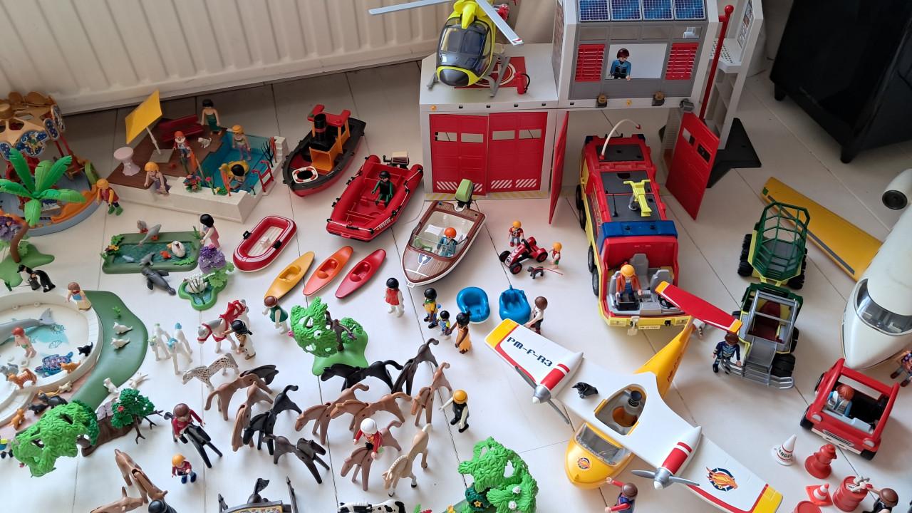 Playmobil, leuke items, 15,6 kilo!