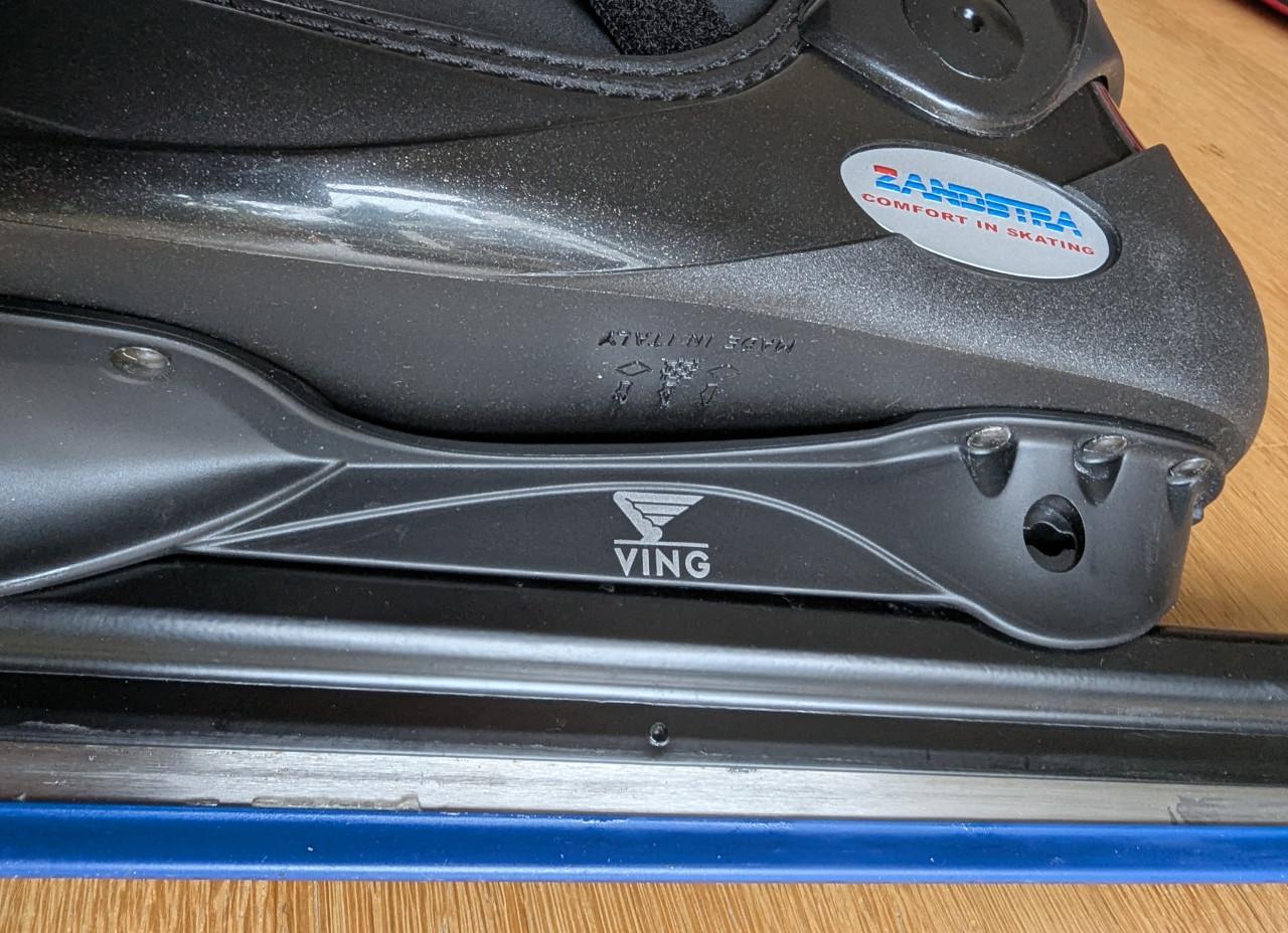 Zandstra Ving klapschaatsen maat 45