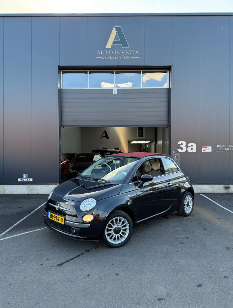 Fiat 500 C 1.2 lounge - airco - pdc - lmv