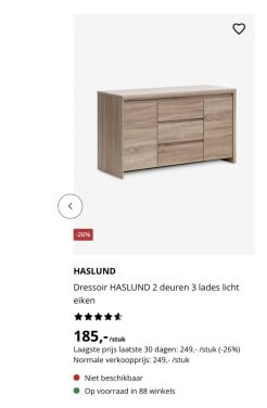 Leuke meubels voor prikkie