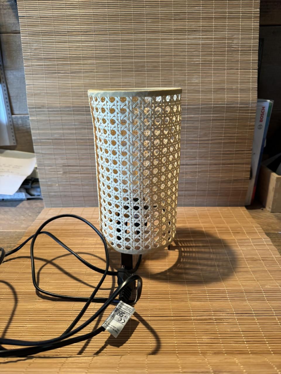 Leuk rotan lampje