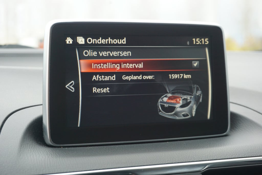 Mazda 3 2.0 gt-m climate / navi / cruise / stoelverw. / leder / trekhaak / 