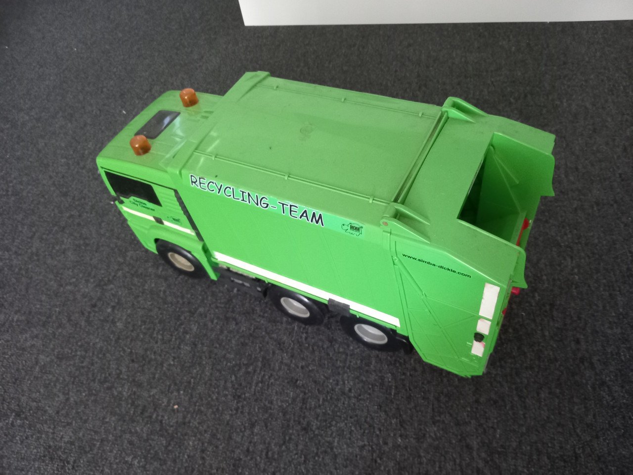 Speelgoed vuilniswagen