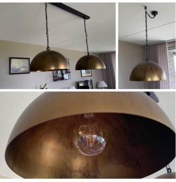 Stoere lampen 50 cm doorsnede