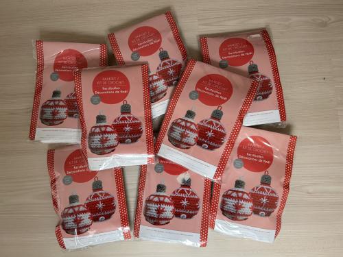Kerstballen haken....nieuw!