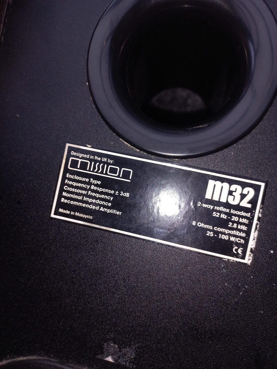 Mission m32 luidsprekers setje.