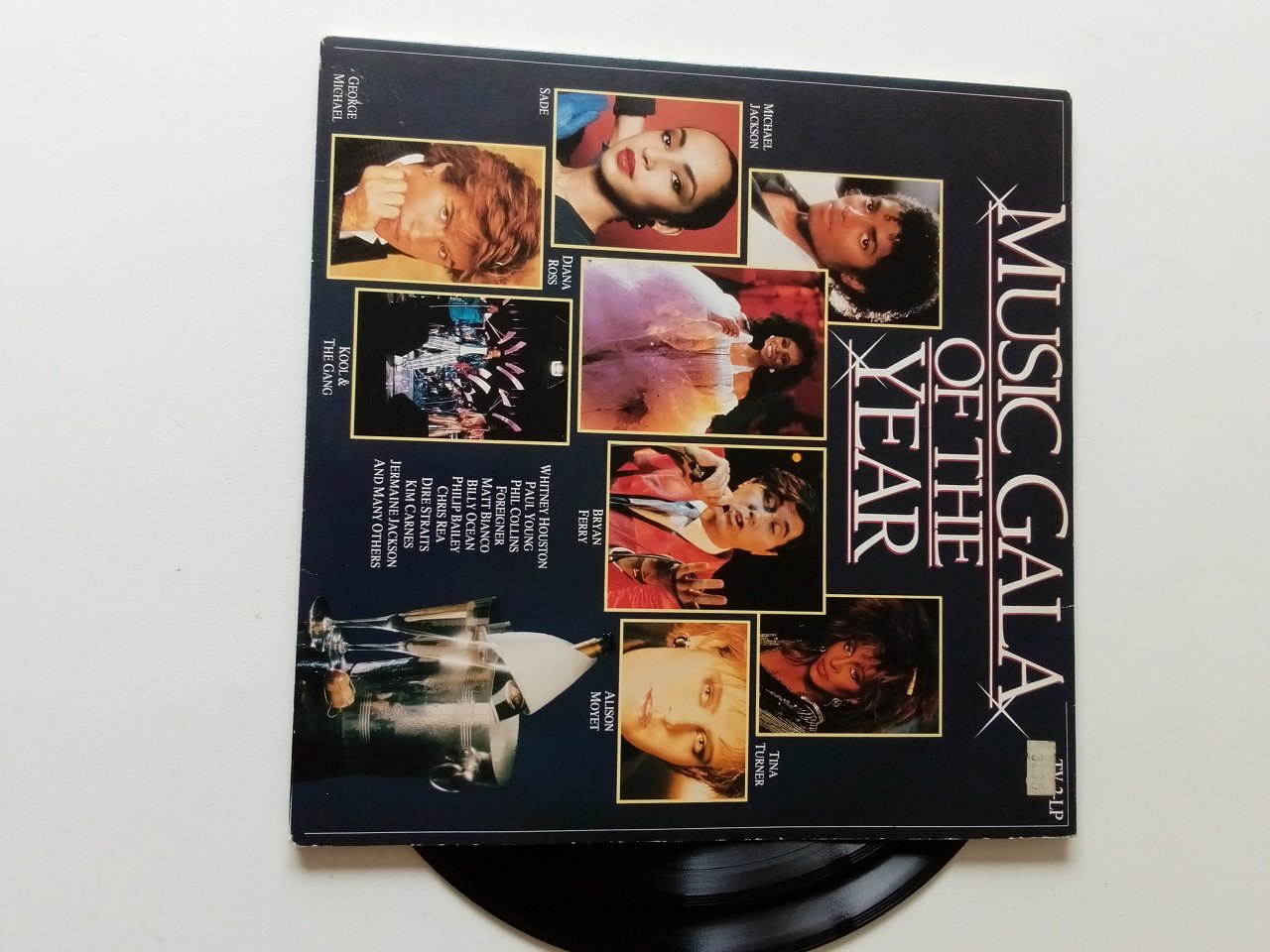 Set 4x jaren 80 vinyl lp