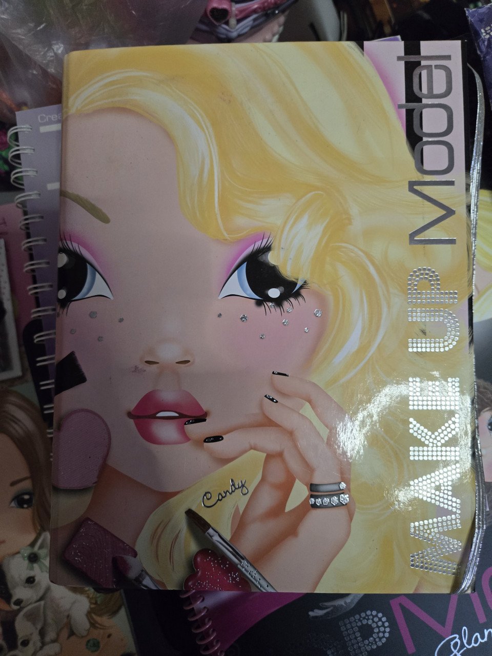 Grote verzameling Top Model Designer spulletjes,