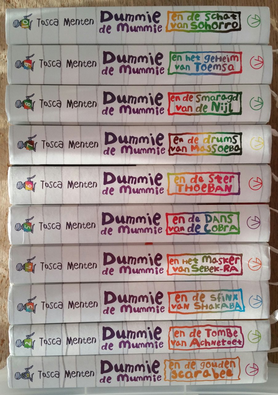 Dummie de Mummie deel 1 t/m 10