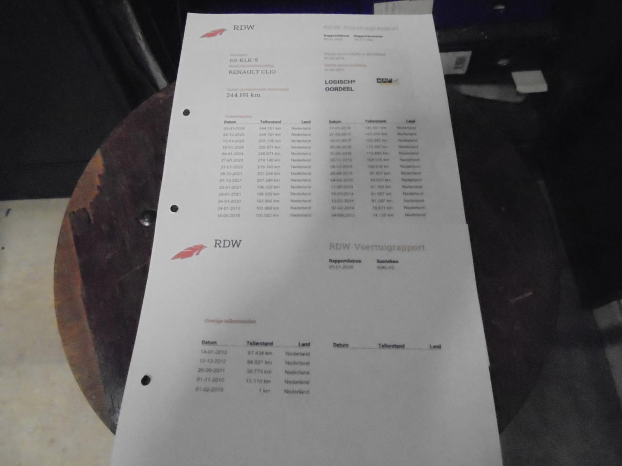 Clio bouwjaar 2010 met de zuinige 1.2 in nette staat diverse Extra's