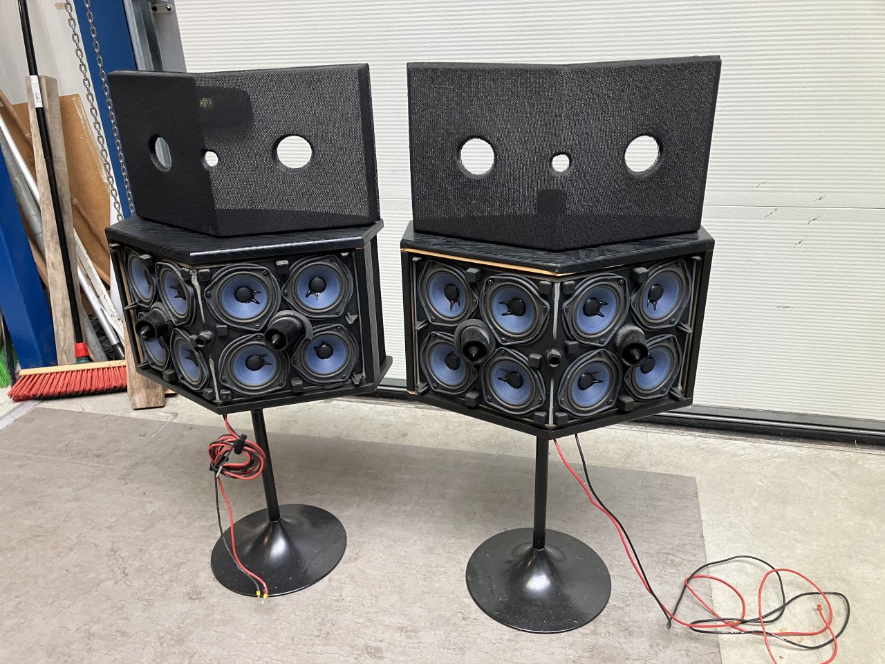Bose 901 V6 laaste serie set inclusief stands en equalizer