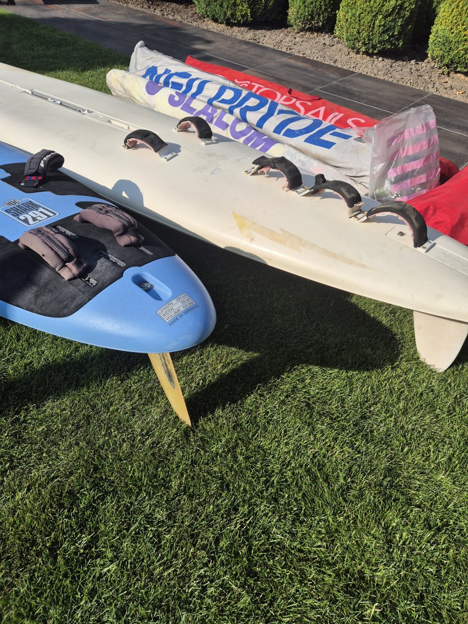 Overcomplete surfset. surfplank surfzeilen enz.