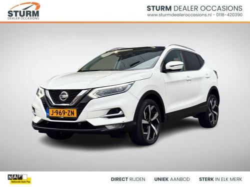 Nissan Qashqai 1.3 dig-t tekna automaat incl. trekhaak!