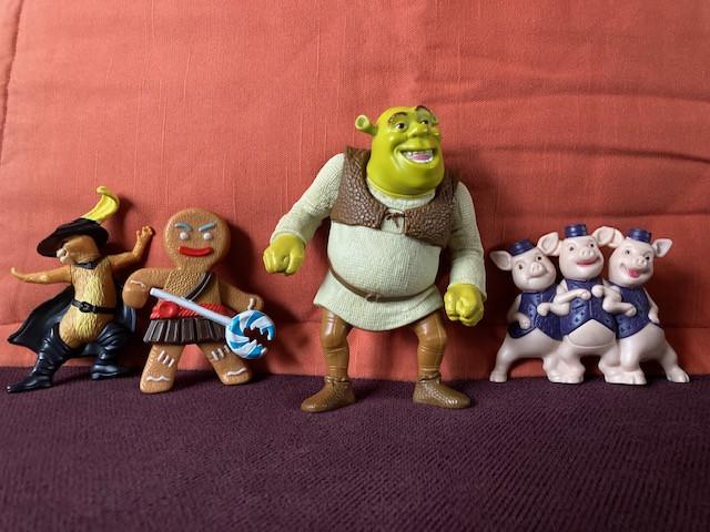 Vintage dierenpuzzels en Efteling, Disney en Shrek figuurtjes