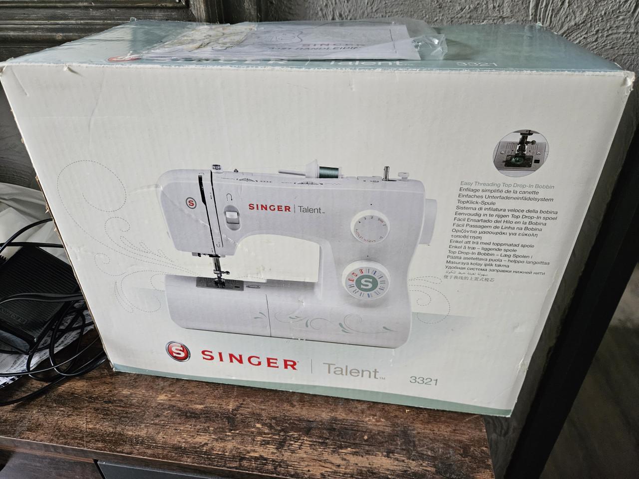 Singer Talent 3321 Naaimachine - Zo goed als nieuw