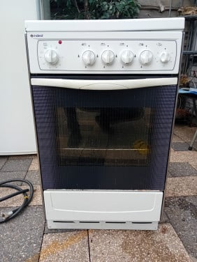 Gasfornuis met elektrische oven
