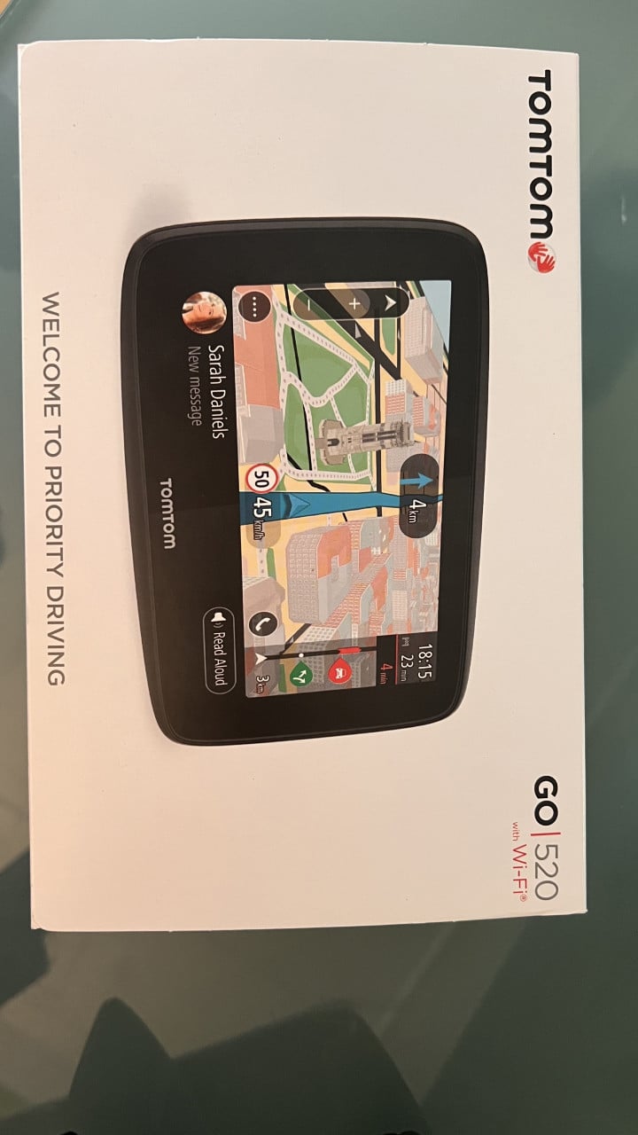 TomTom GO 520 – Autonavigatie – Wereld