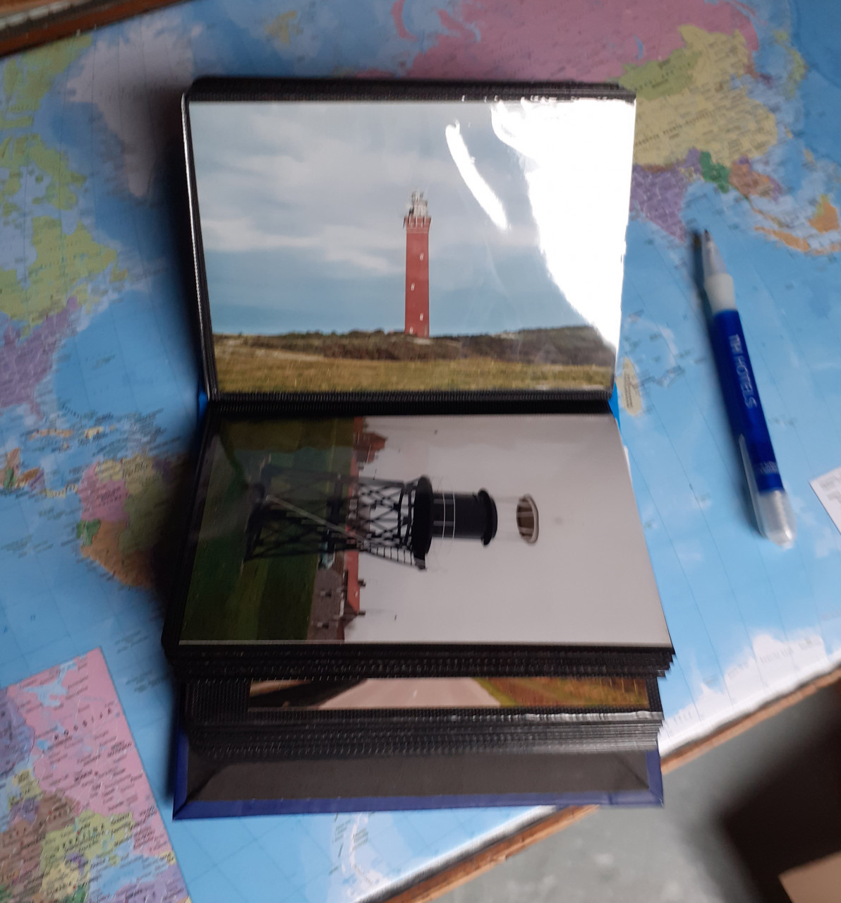88 Vuurtorens - 10x15 cm in foto insteek map