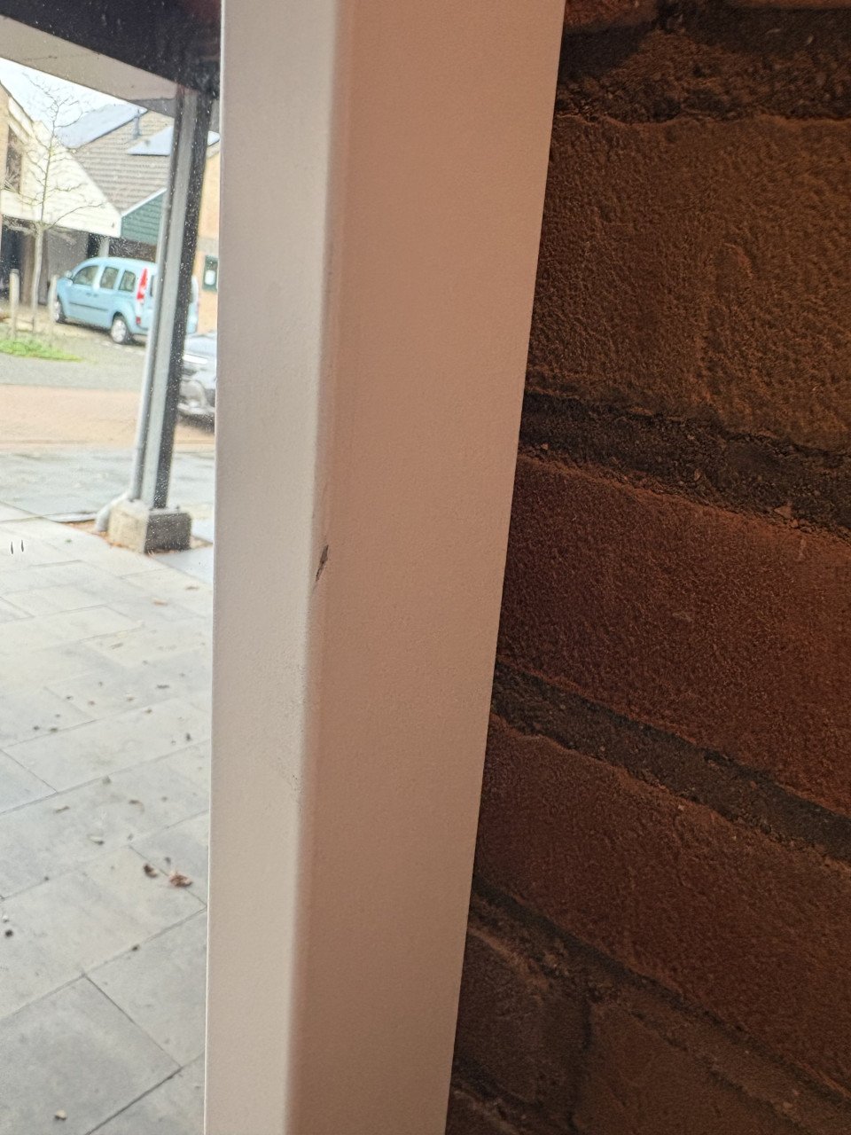 IKEA Stave spiegel witte rand 40x160 cm