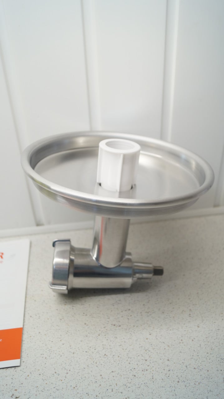 Jupiter voorzet vleesmolen voor kitchenaid keukenmachine.