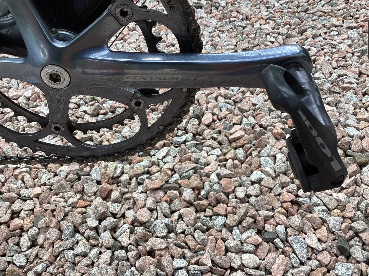 Carbon Prorace Viper racefiets 52.5 cm, c/t sloping frame, in nette staat.