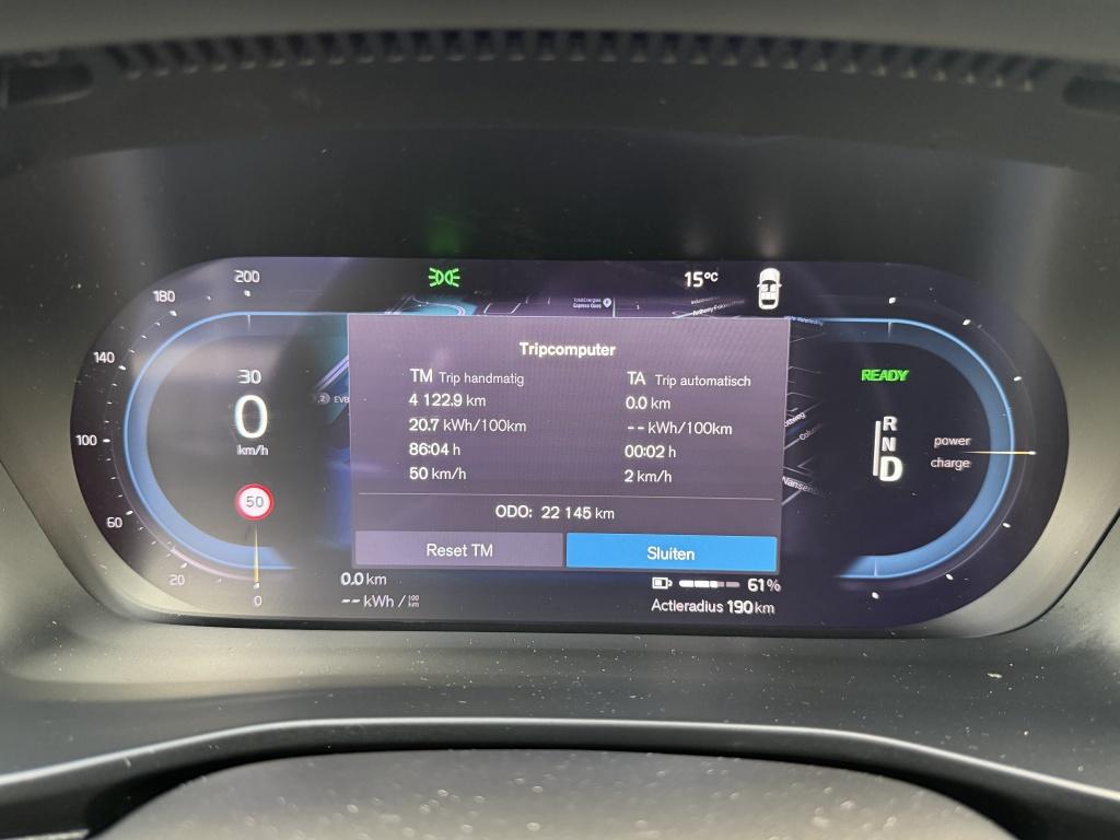 Volvo XC40 recharge ultra 252pk/ 70 kwh| panodak| 360camera| trekhaak