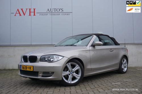 BMW 1 Serie cabrio 118i high executive