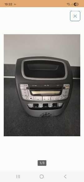 Auto radio peugeot 107