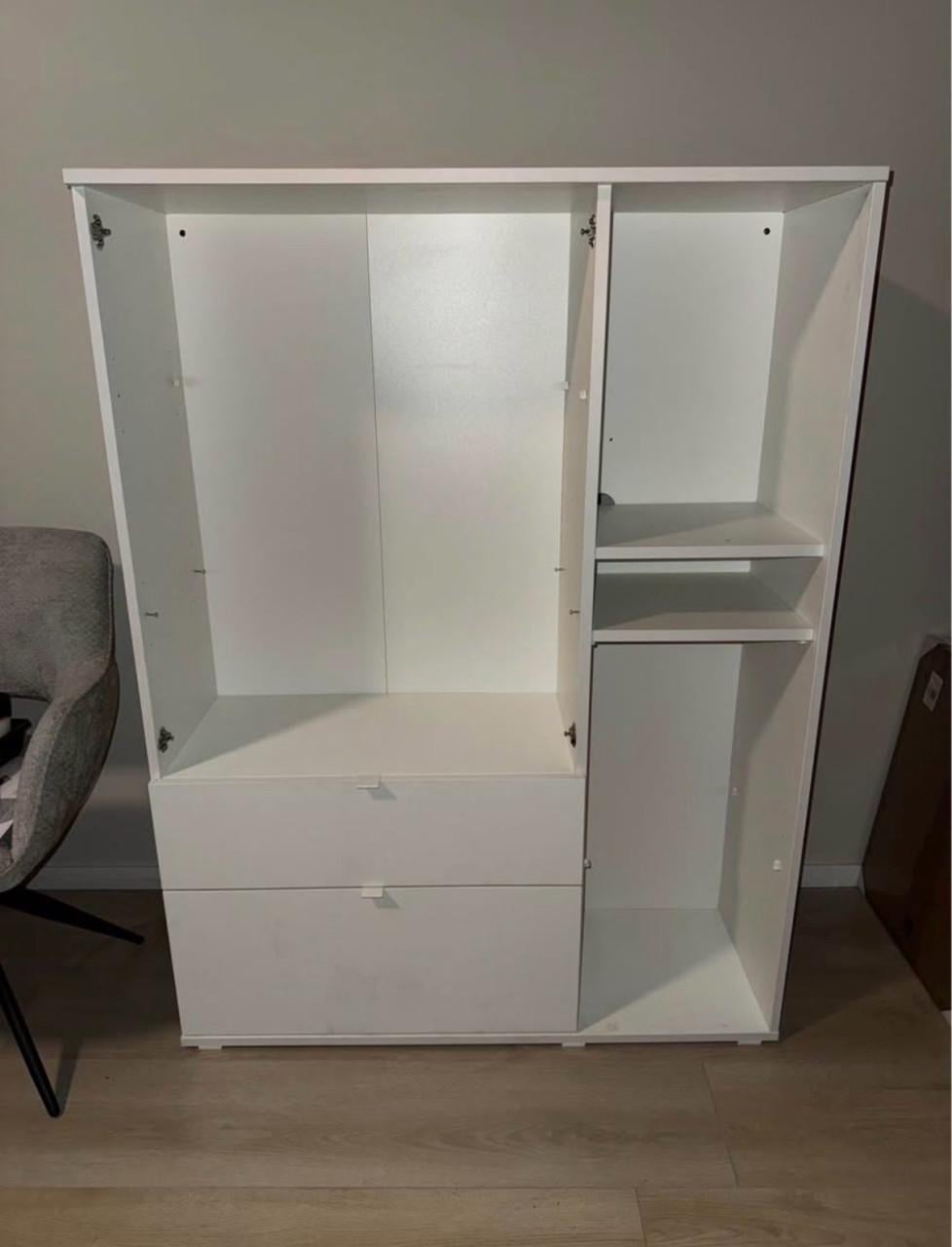 Kleding kast ikea “wit”