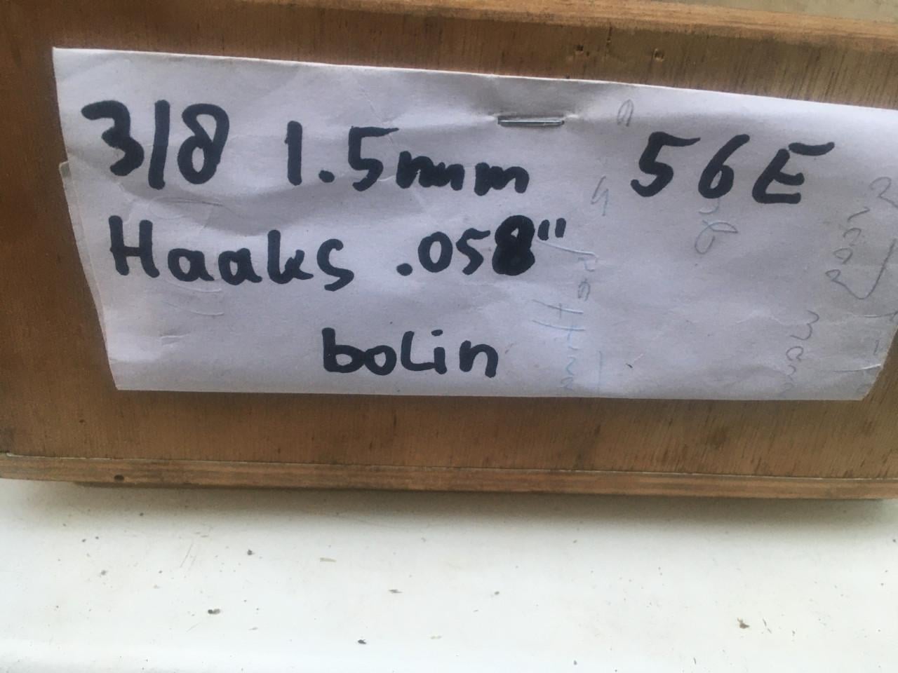 5x zaagketting voor kettingzaag dolmar, husqvarna etc. zo goed als nieuw