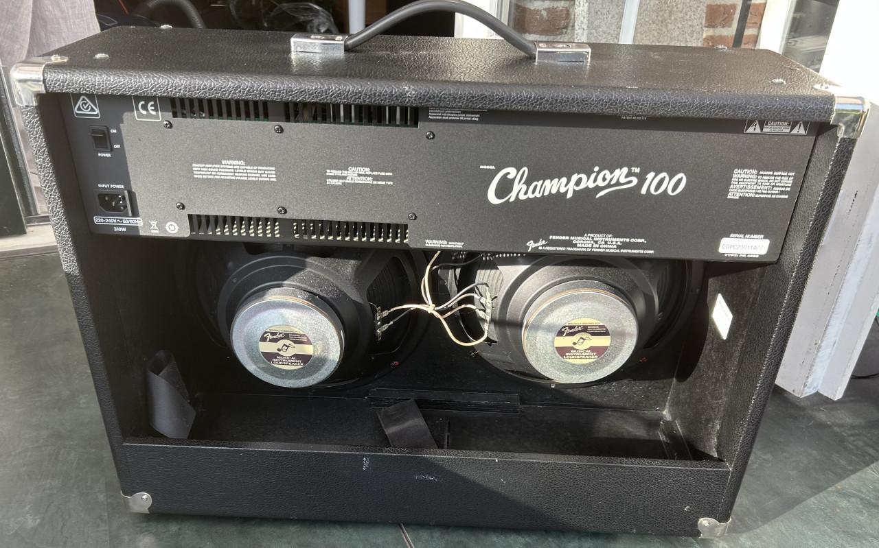 Fender Champion 100 2x12inch gitaarversterker