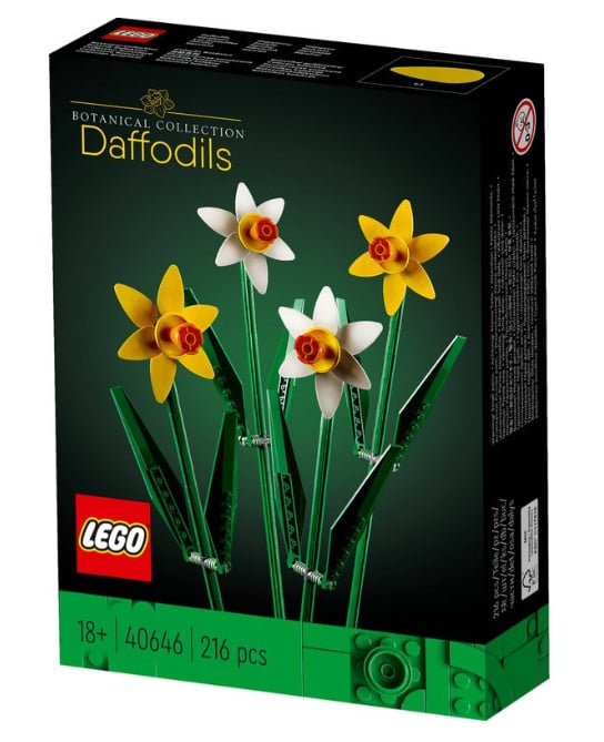 LEGO bloemen: Botanical Collection 40646 - Narcissen