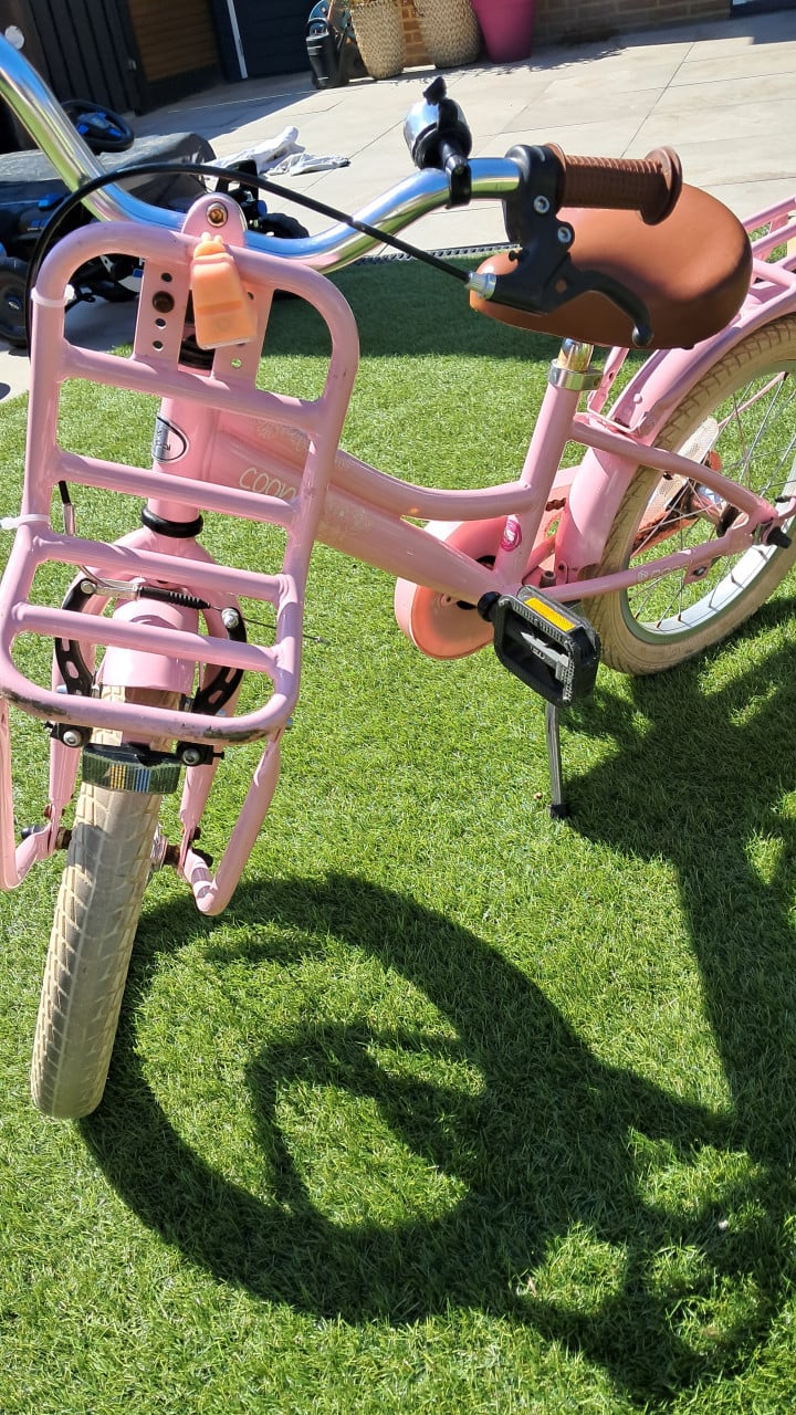 Popal cooper roze meisjesfiets 16inch