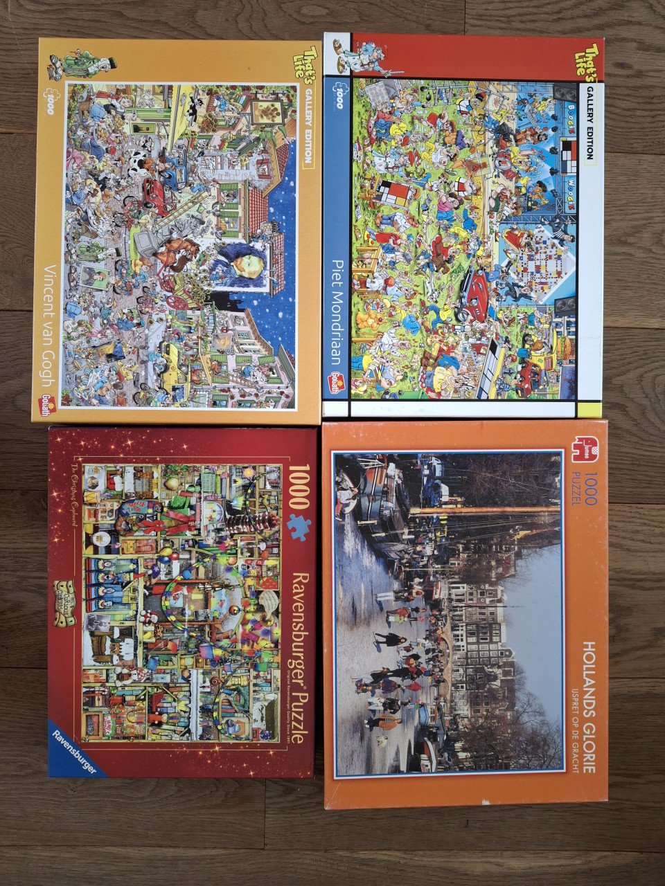 Puzzels WASGIJ en Van HAASTEREN en nog anderen