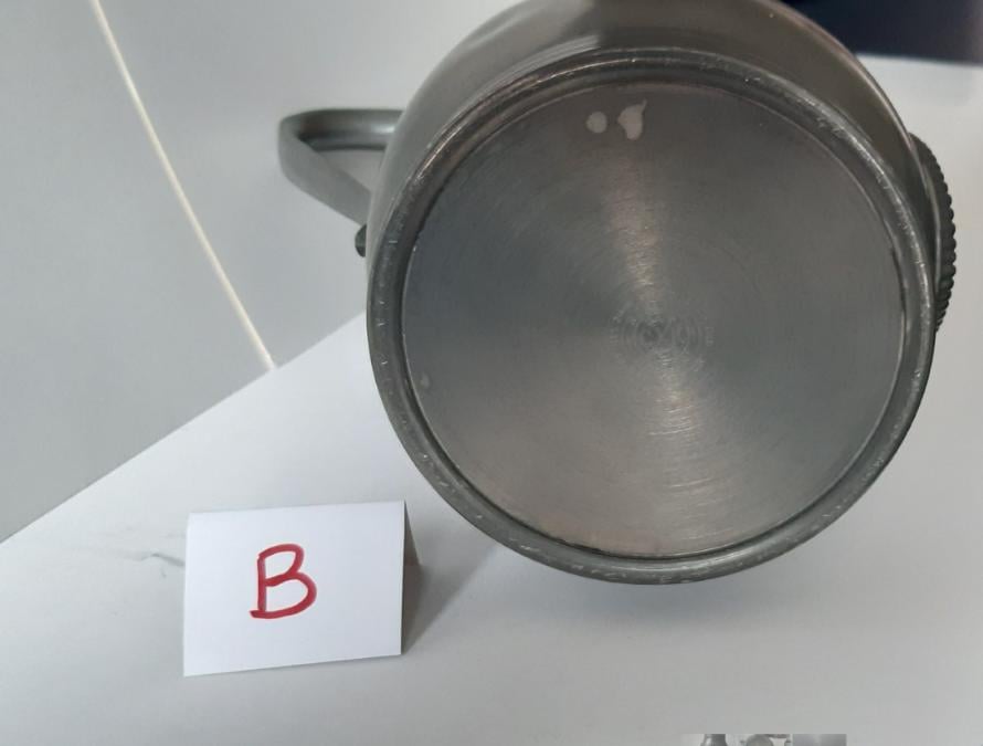 Tinnen kannen met deksel : 4 verschillende modellen