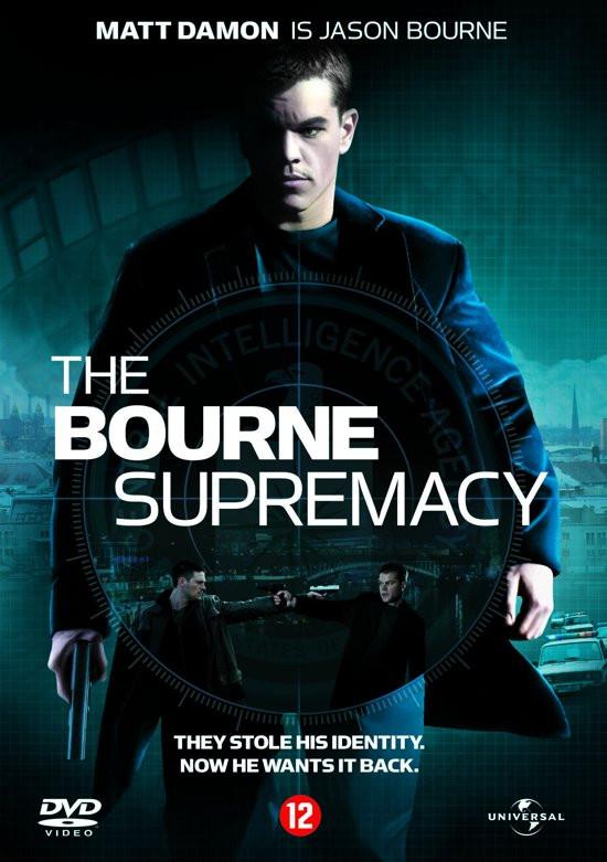 DVD The Bourne Supremacy ( 1 keer bekeken)