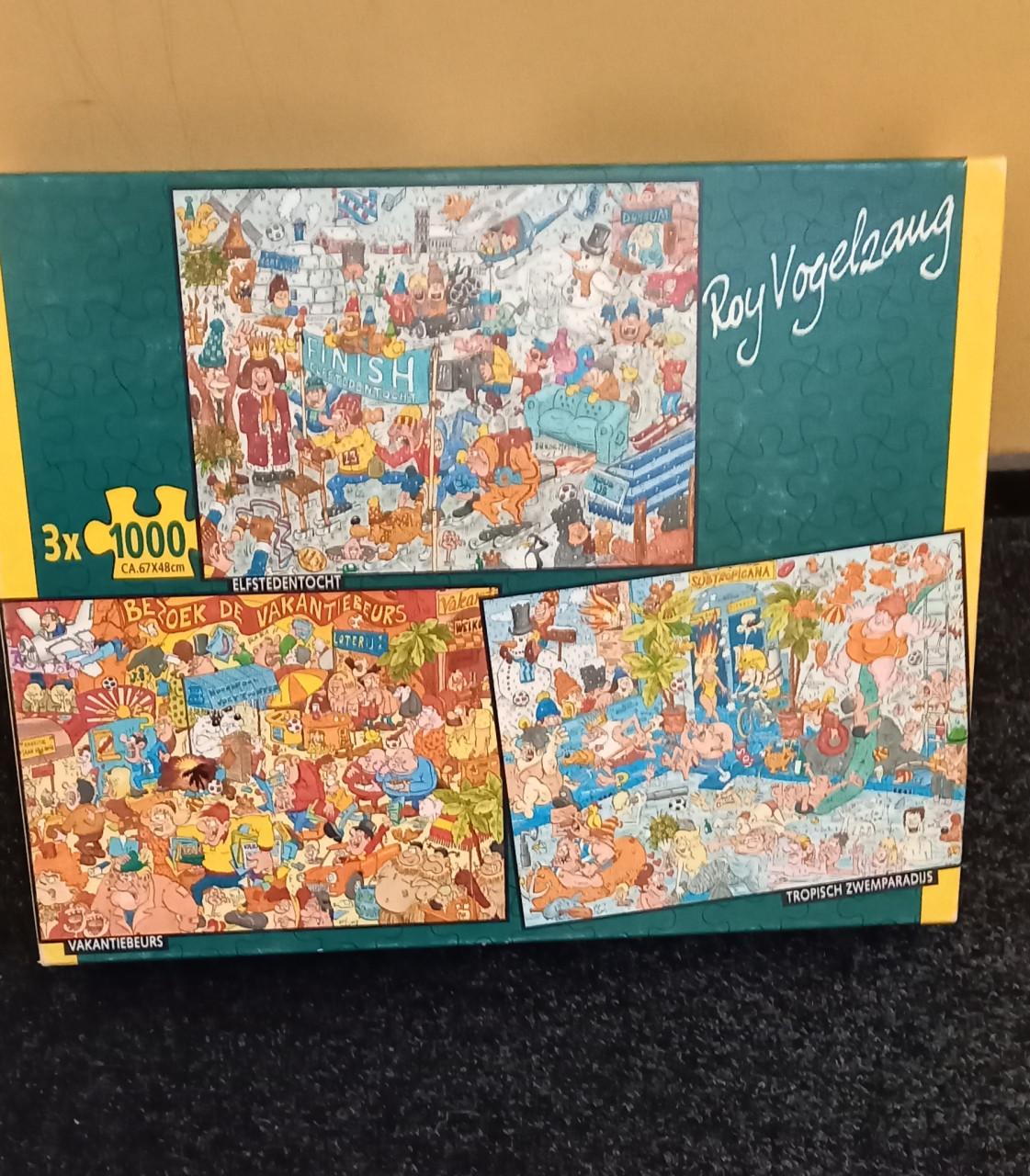 3 in 1 puzzels Roy Vogelzang