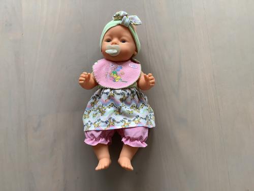 BabyBorn set jurkje-broekje-haarband-slab €12,50