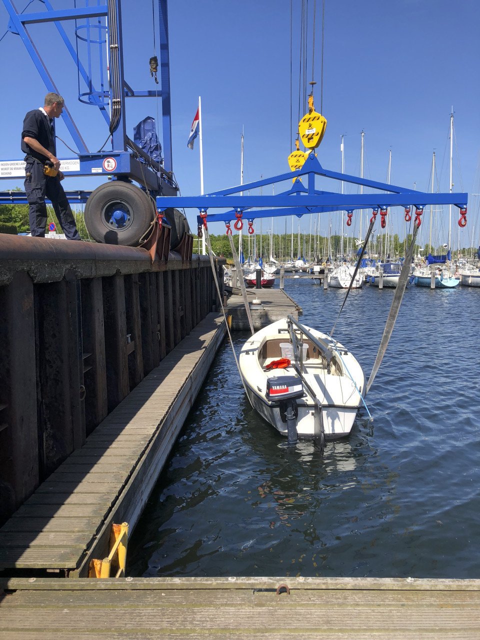 Kleine open zeilboot te koop | polyvalk