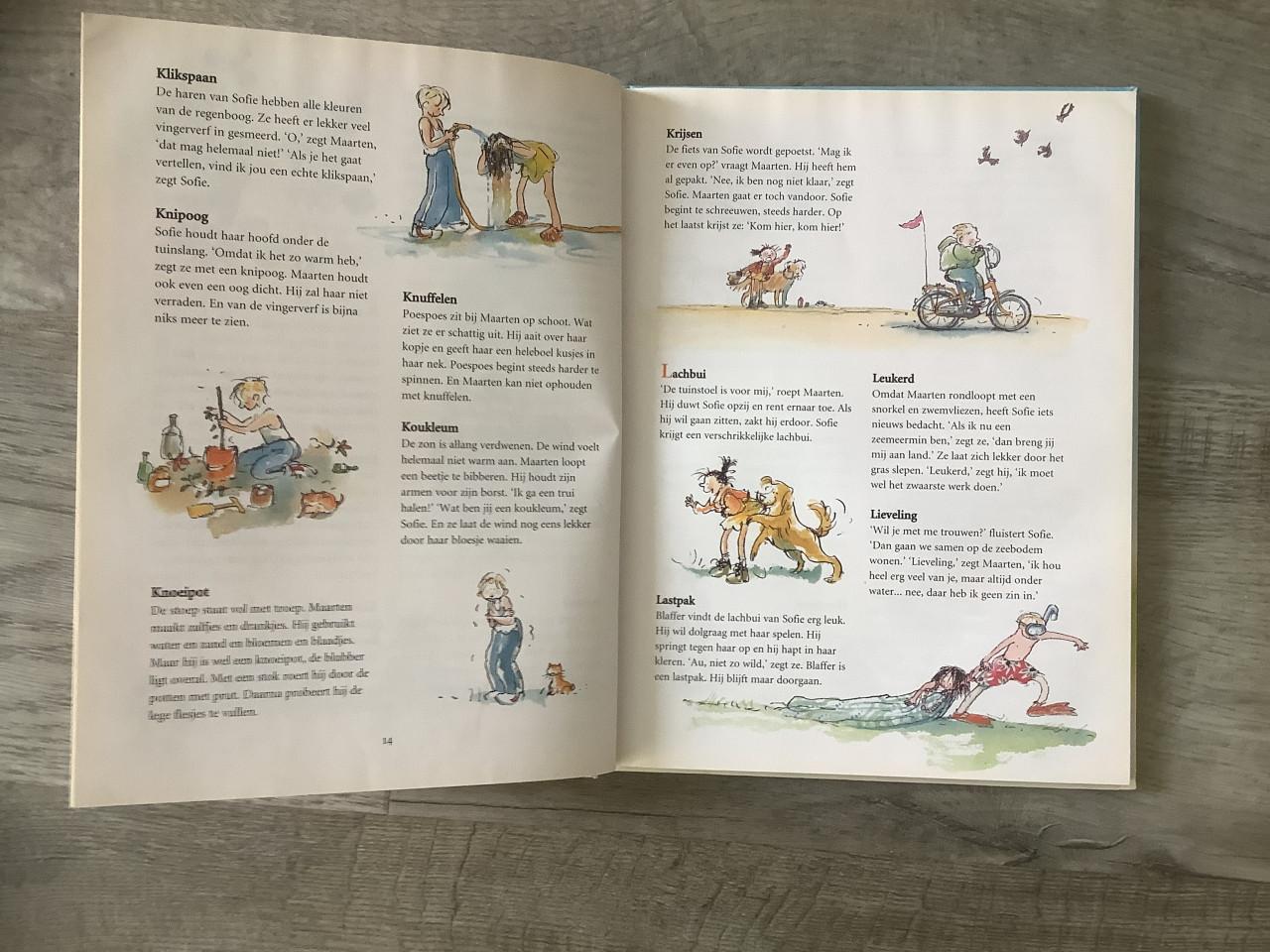 Prinsesje zonder stank, Hotze de Botskabouter, Frozen, Kleuterwoordenboek