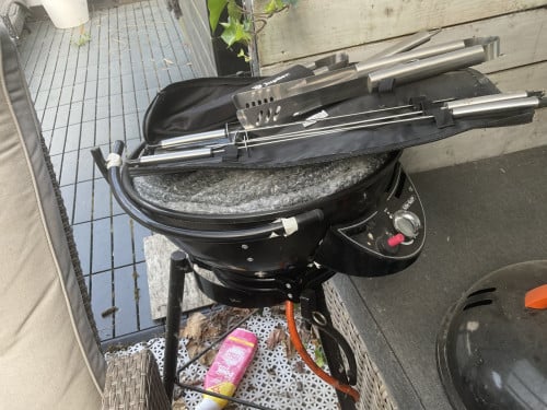 Gas BBQ + toebehoren