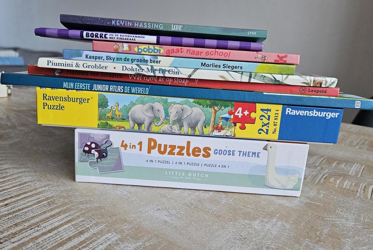 Kinderboeken en puzzels