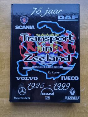 3 boeken 75 jaar transport in Zeeland