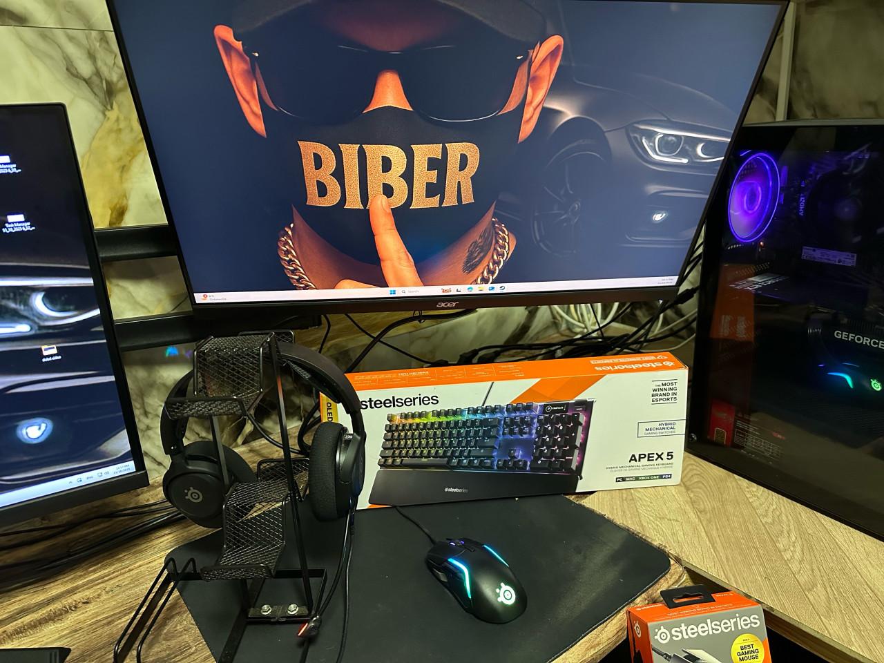 Complete Gaming PC inclusief tweede scherm