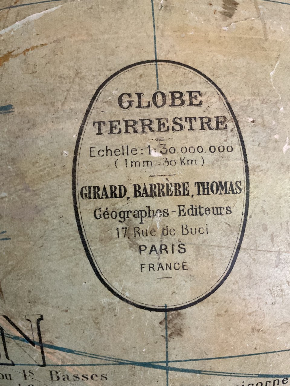 Antieke globe