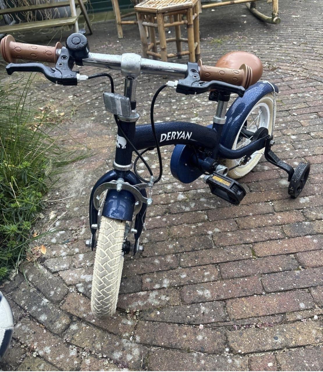 Fietsje te koop Deryan donkerblauw