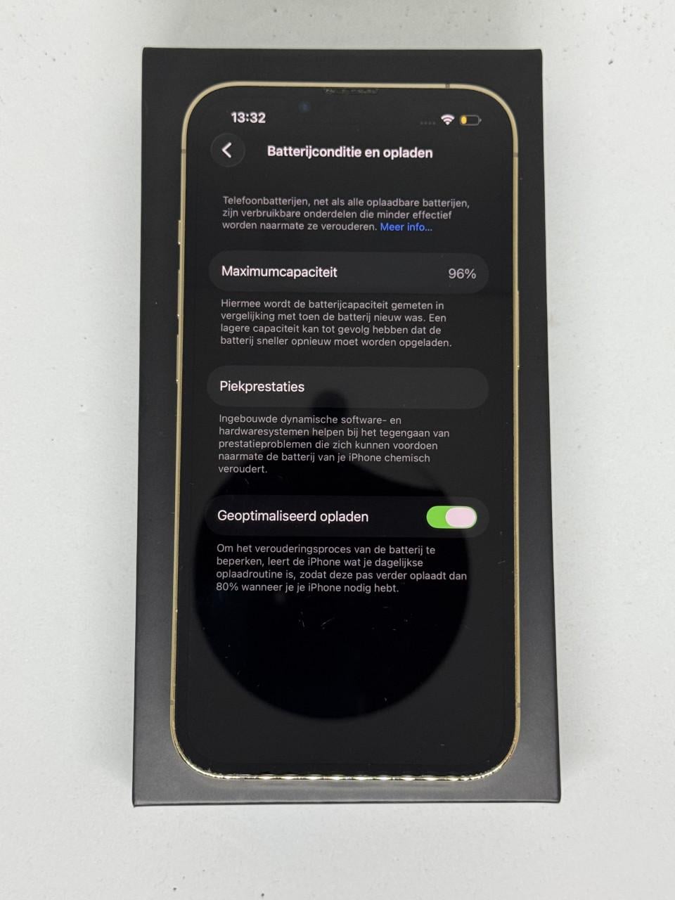 IPhone 13Pro  goud  128GB