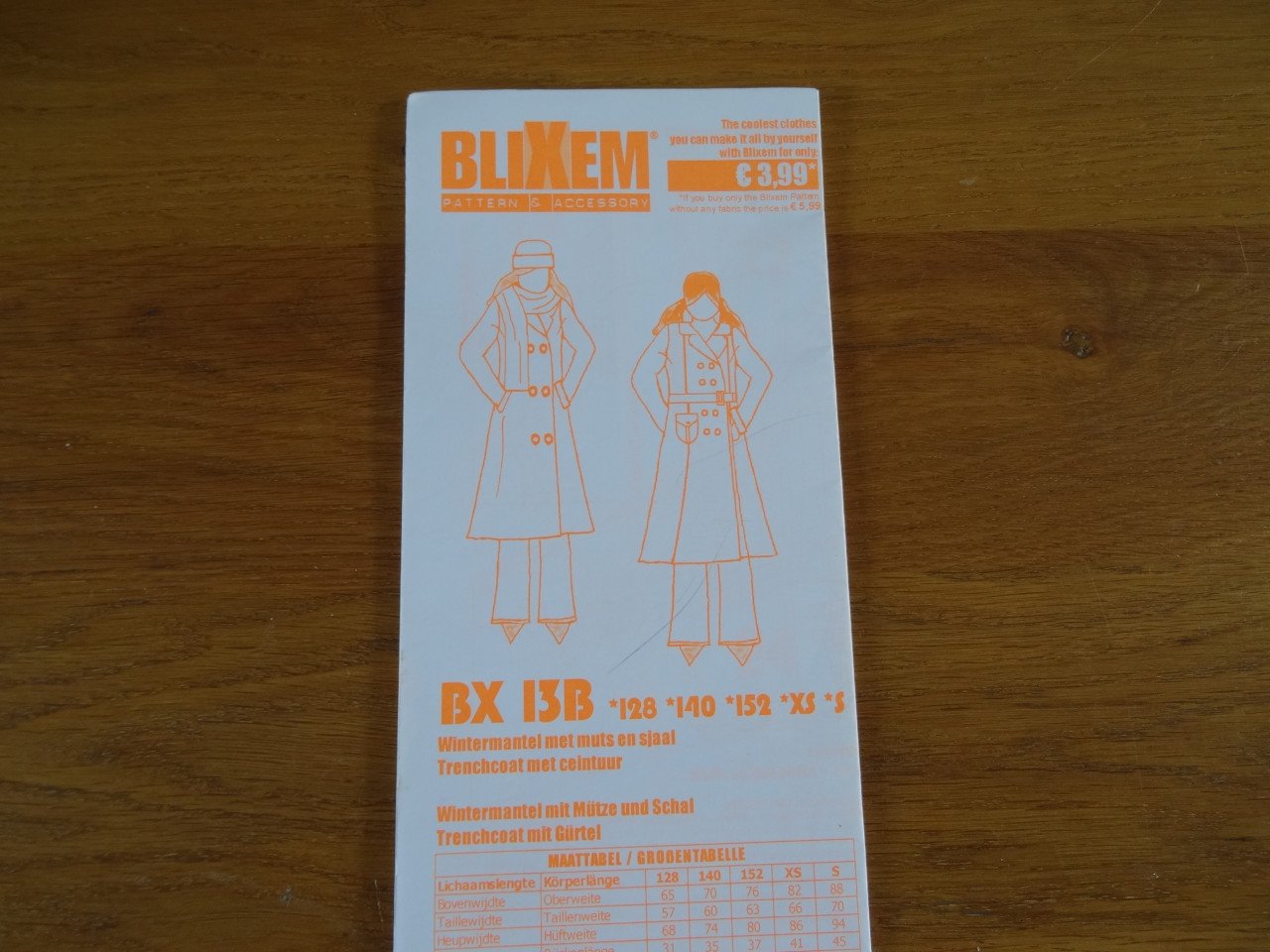 Kinderkleding patronen: Roos, Blixem, Floor en Stenzo