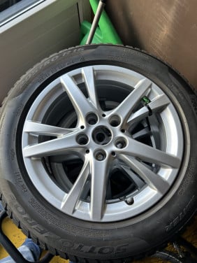 Originele BMW velgen met winterbanden
