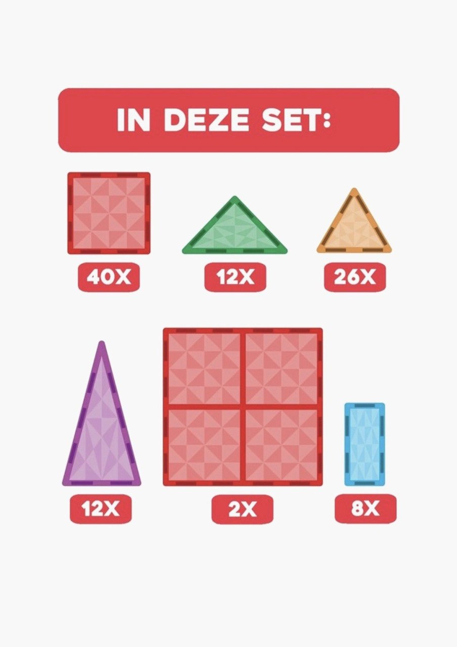 Play-it magnetische blokken | bouwstenen